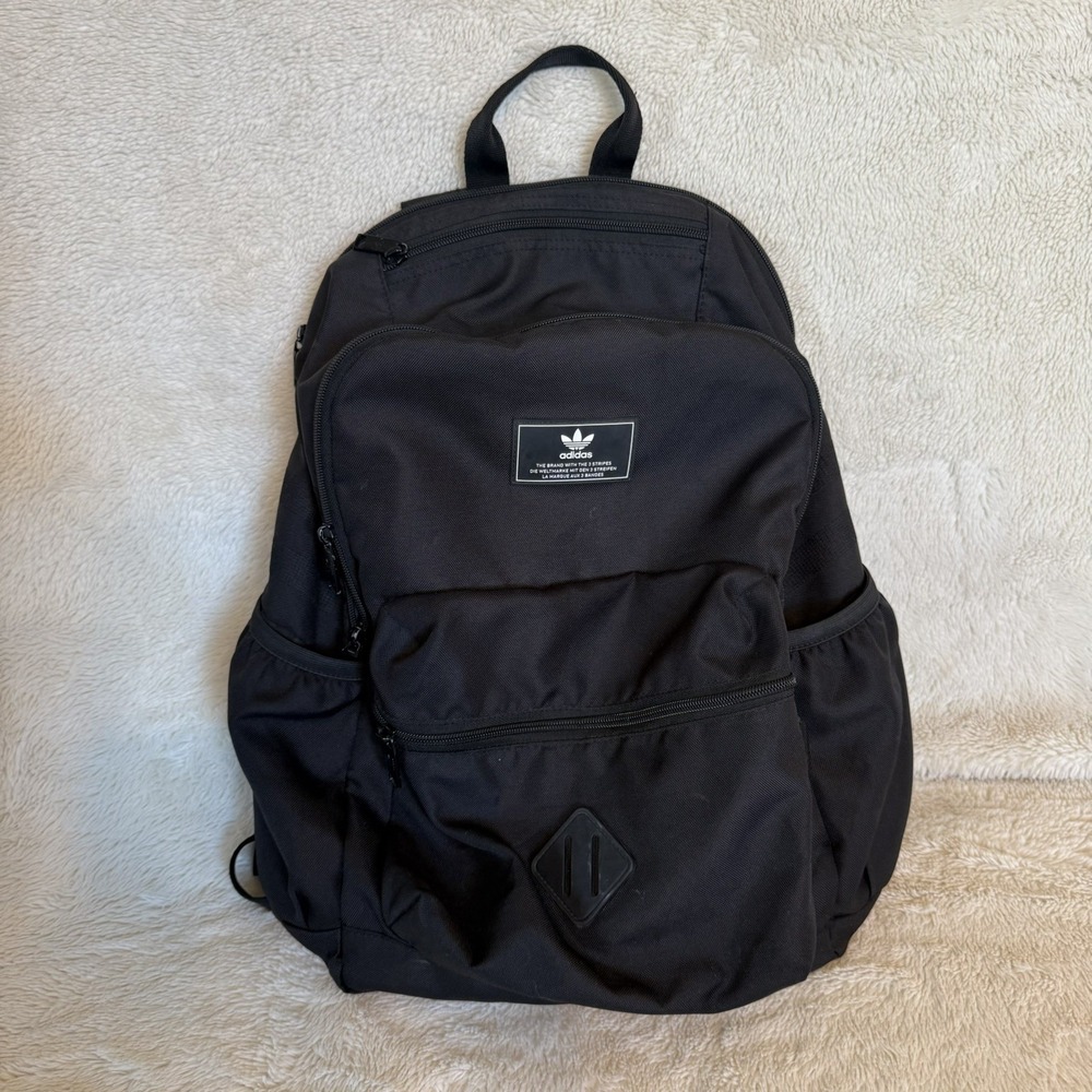 ADIDAS Unisex Backpack Bag Black One Size